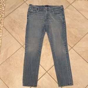 Express Light Blue Men's Slim Jeans